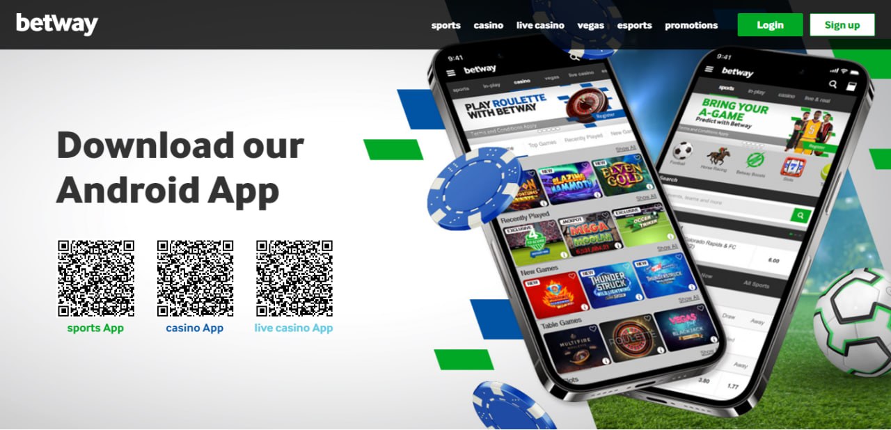 App y versión móvil Betway