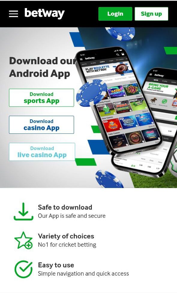 Betway App y versión móvil