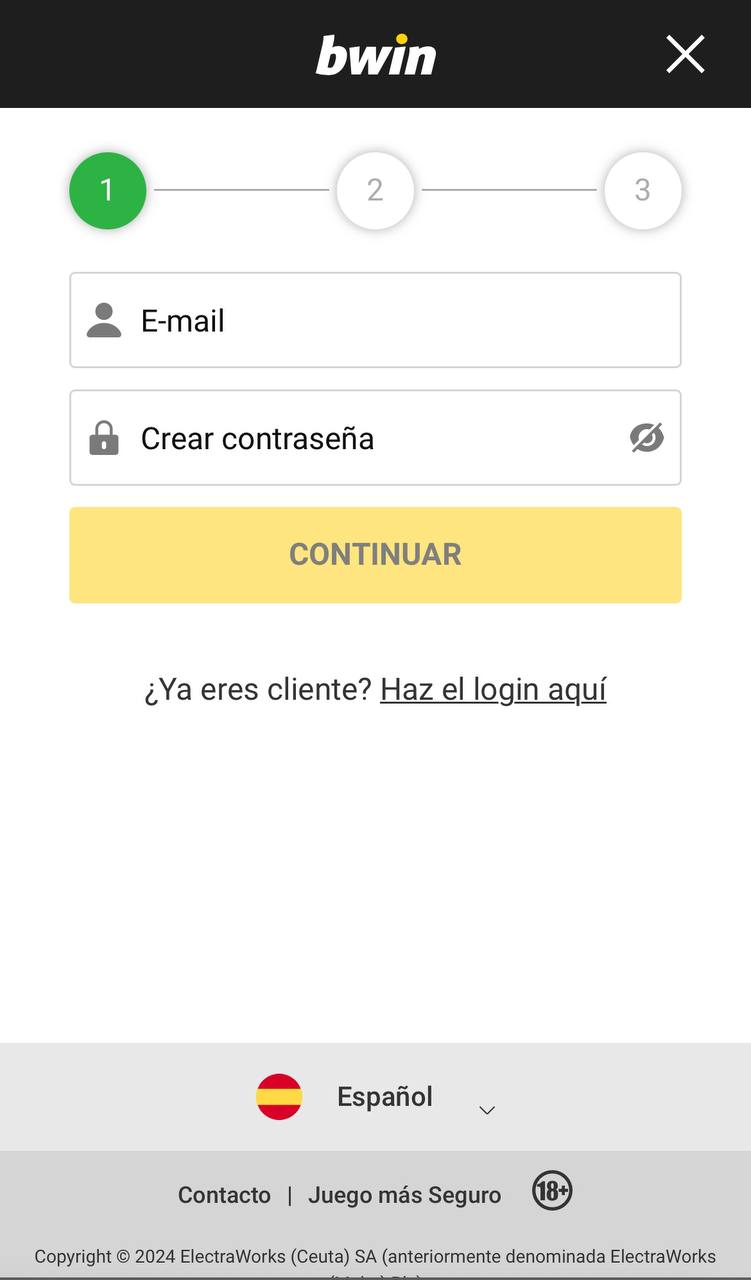 Imágenes de registro Mobile