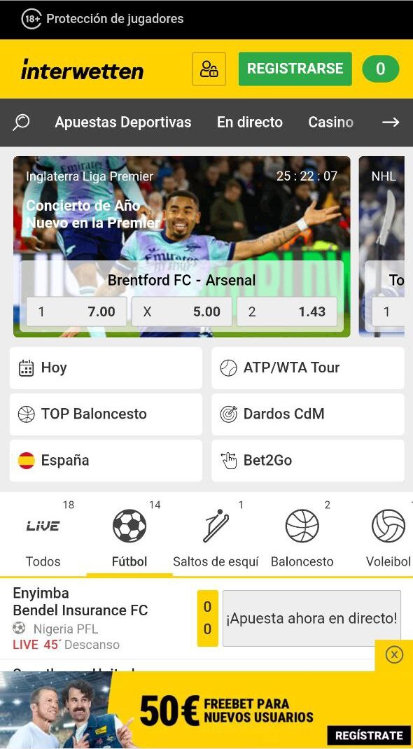 Interwetten Casa de apuestas