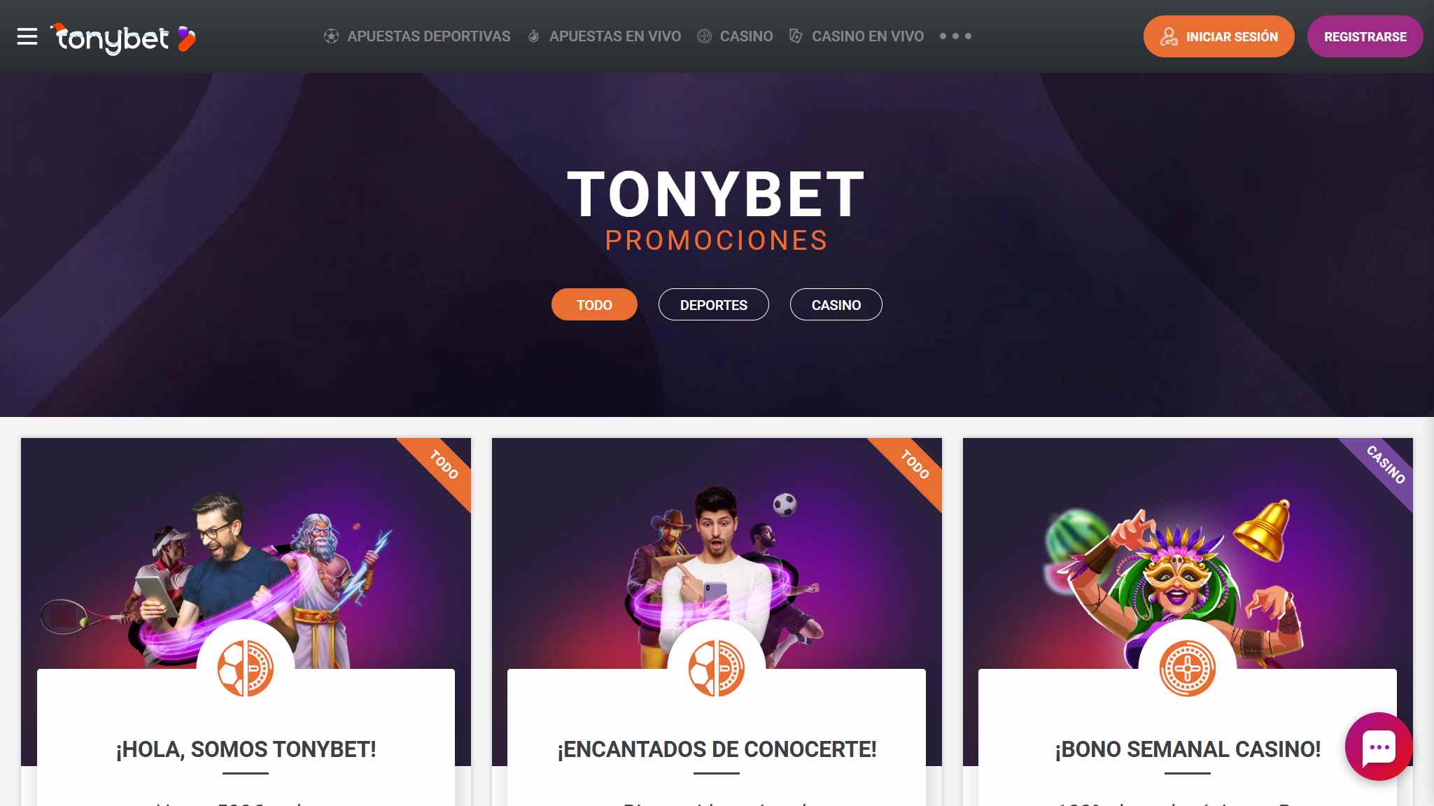 bonuses tonybet esmejor