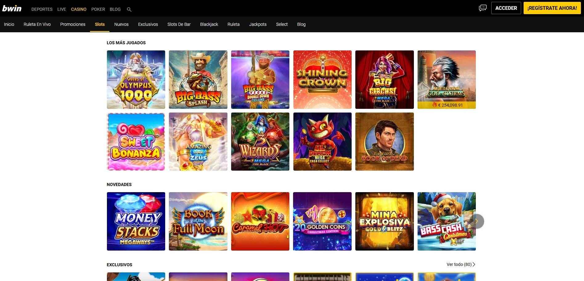 Bwin casino slots pc