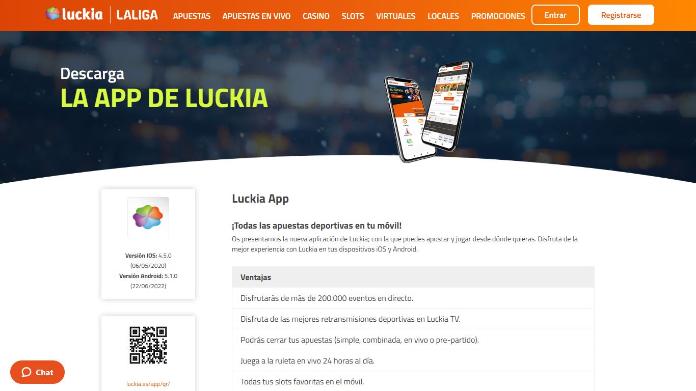 Luckia Mobile App Spain