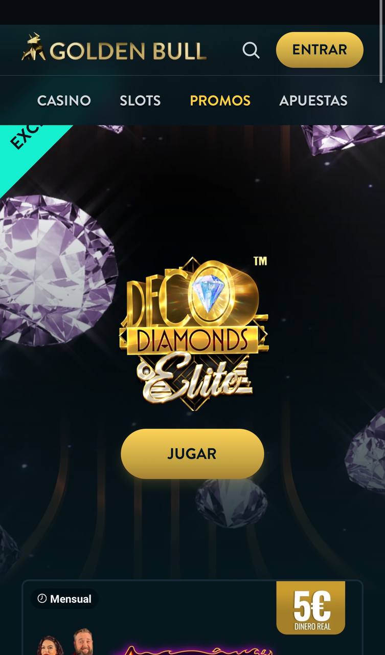 Promociones en Goldenbull Casino